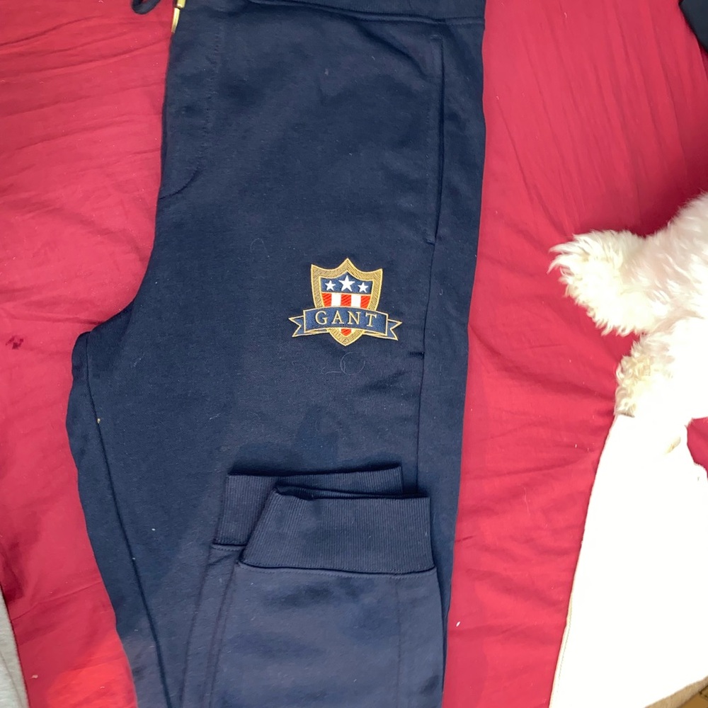 Gamy men’s joggers, blue new without tags. Size Large.